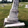 John Herr's grave stone